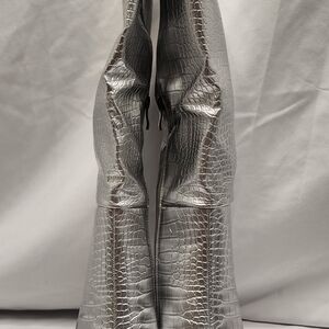 Knee High Boots Women Stiletto Heel Pointed Toe Tall Boot Size 7